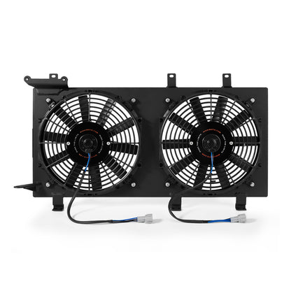 Mishimoto 01-07 Subaru WRX/STI PNP Aluminum Fan Shroud - Black