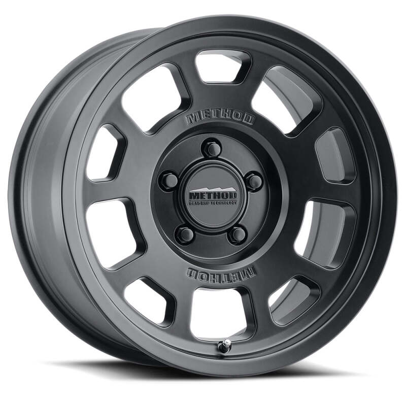 Method MR705 17x8.5 Black Wheel with Bead Grip Technology and +35mm Offset