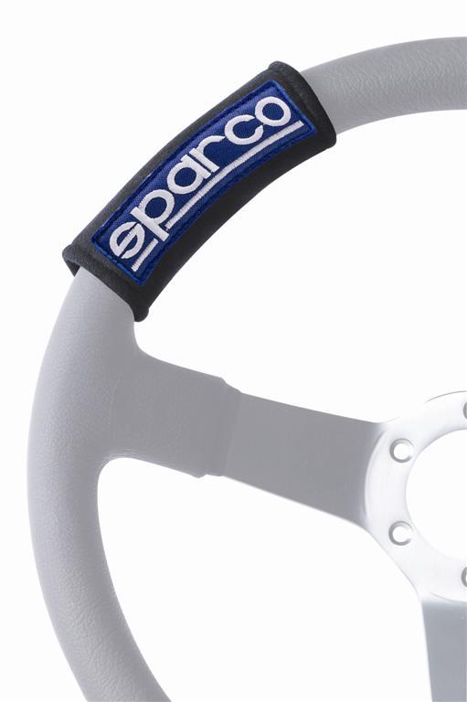 Sparco Belt Pad Mini Black - Comfortable Automotive Seat Belt Cushion