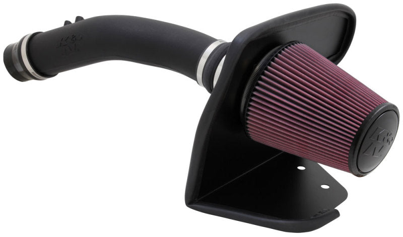 K&N Engineering 57-2525-2 High-Flow Cold Air Intake System for Ford F-Series Super Duty V8-5.4L (2002-2004)