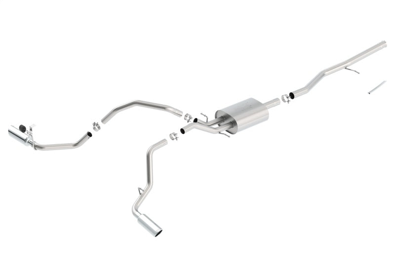 Borla ATAK Cat-Back Exhaust System for 2014-2018 Chevrolet Silverado 1500 and GMC Sierra 1500 with 5.3L V8