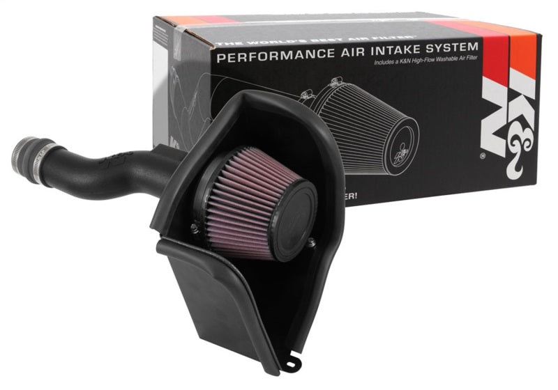 K&N Engineering 63-3516 AirCharger Performance Intake Kit for 2016-2017 Honda Civic 1.5L
