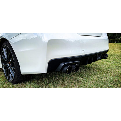 MBRP Armor Pro Series Dual Split Rear Exit Exhaust System for Subaru WRX & STI – T304 Stainless Steel with Carbon Fiber Tips