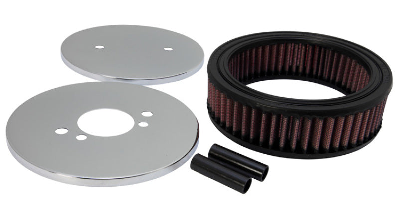 K&N Engineering Custom Round Racing Air Filter Kit for Triumph TR7 – 4.5-inch ID, 5.88-inch OD, 1.75-inch Height