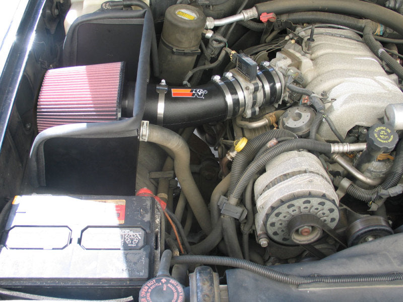 K&N Engineering 57-3016-1 High-Flow Cold Air Intake Kit for GMC C3500 V8-7.4L