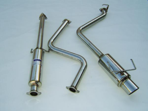 Invidia N1 94-97 Honda Accord Cat-Back Exhaust with 60mm Pipe and 4-Inch Tip, Part Number HS94HA1GTP