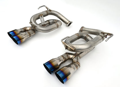 Invidia 22+ Subaru WRX Twin Loop 3.5 Inch Single Layer T.I Tip Axle-Back Exhaust System