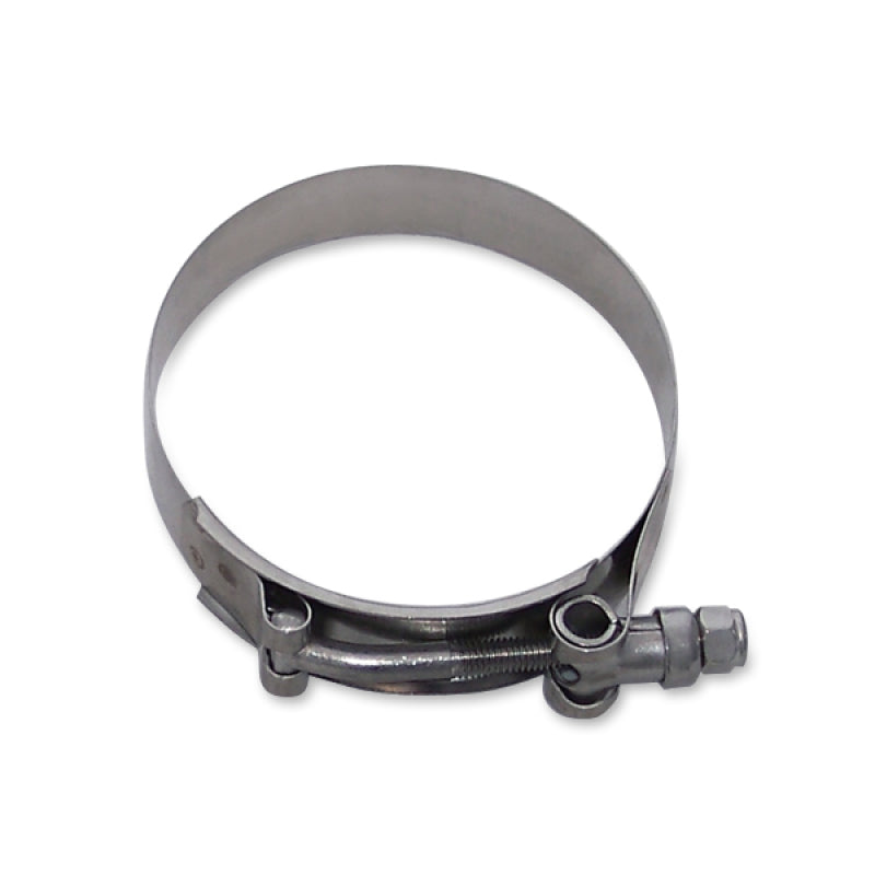Mishimoto 3 Inch Stainless Steel T-Bolt Clamp - Heavy-Duty Hose Clamp for Automotive Applications