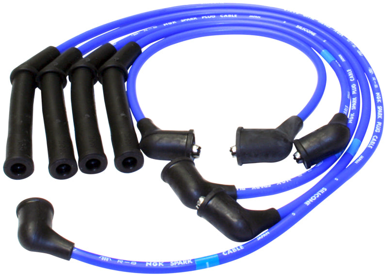 NGK Nissan Pulsar NX 1989-1990 Spark Plug Wire Set – Variable Pitch Resistor Cables with High-Quality Insulation