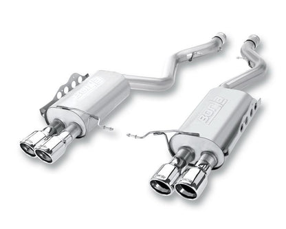 Borla S-Type Axle-Back Exhaust System for 2014-2018 Mazda 3 2.0L & 2.5L - Single Split Rear Exit