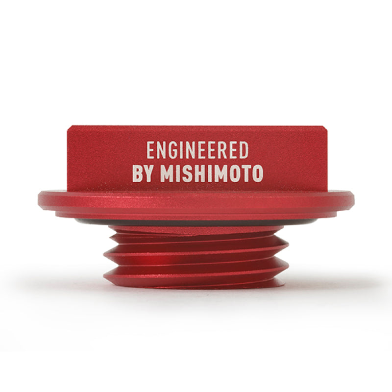 Mishimoto Hoonigan Limited Edition Aluminum Oil Filler Cap for Hyundai and Ford Vehicles – Red