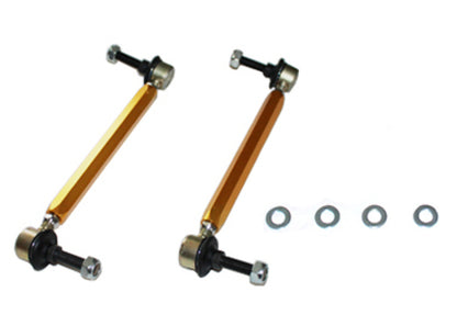 Whiteline Universal Swaybar Link Kit - Heavy Duty Adjustable 10mm Ball Joint (Part No. KLC140-235)