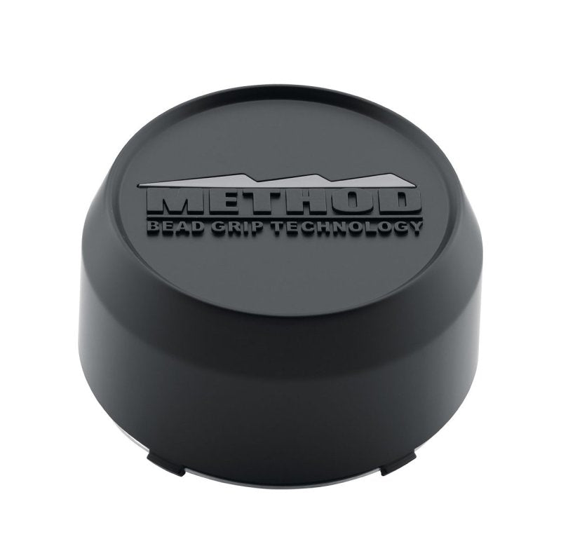 Method Wheels Method Cap T080 - 123mm Black Tall Snap-In Automotive Wheel Cover