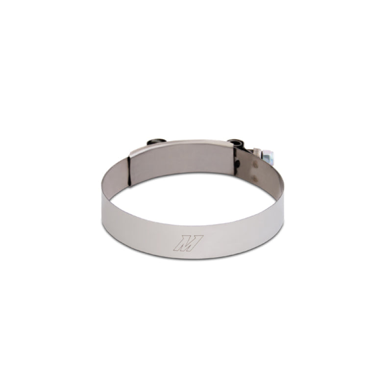 Mishimoto 3.5 Inch Stainless Steel T-Bolt Clamps for Secure Hose and Pipe Sealing