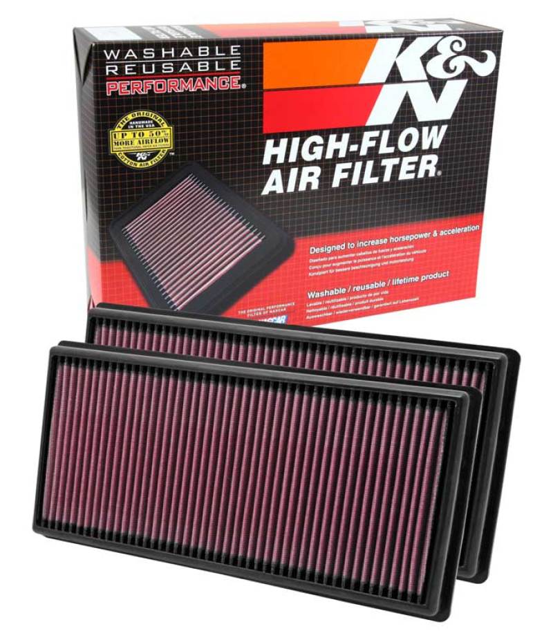 K&N Engineering Replacement Air Filter 33-2446 for Land Rover LR4 and Range Rover Sport