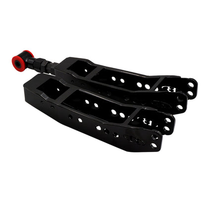 BLOX Racing Rear Lower Control Arms for Subaru BRZ, Toyota 86, and Subaru WRX/STI (Part Number BXSS-50010-BK)