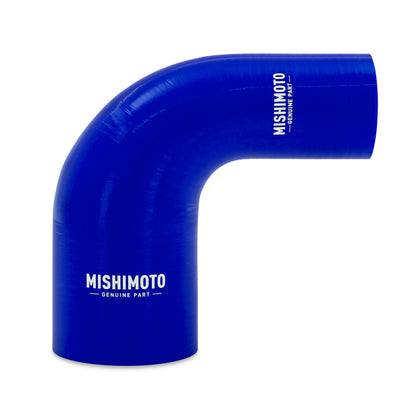 Mishimoto Silicone Reducer Coupler 90 Degree 2 inch to 3 inch - Blue