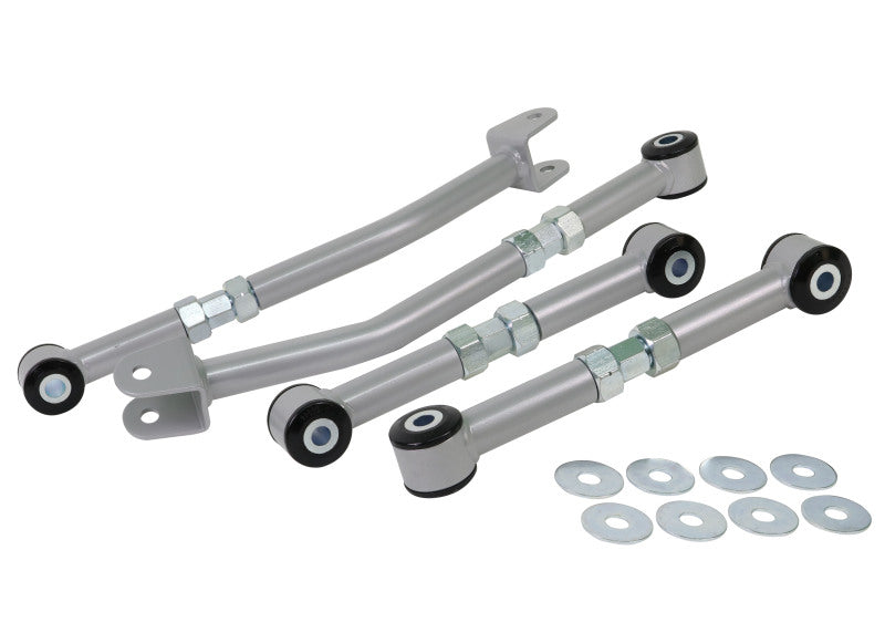 Whiteline KTA124 Rear Lower Control Arms for Subaru Legacy (2005-2008) | Adjustable Camber and Toe
