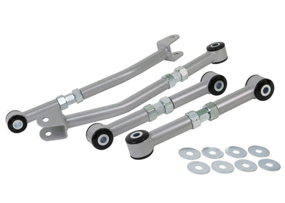 Whiteline KTA124 Rear Lower Control Arms for Subaru Legacy (2005-2008) | Adjustable Camber and Toe