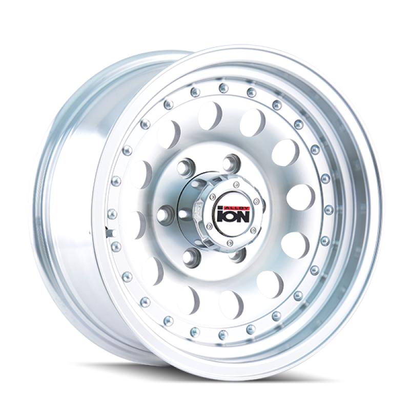 ION Wheels ION 71 Series 15x7 Polished Cast Alloy Wheel with 5x114.3 Bolt Pattern and -6mm Offset