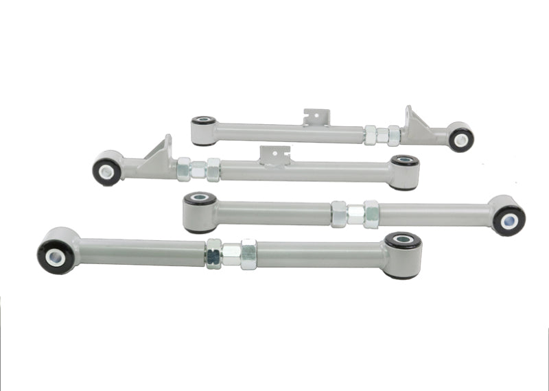 Whiteline KTA123 Rear Control Arm Kit for Subaru Impreza 2004-2007 – Adjustable Camber and Toe Alignment