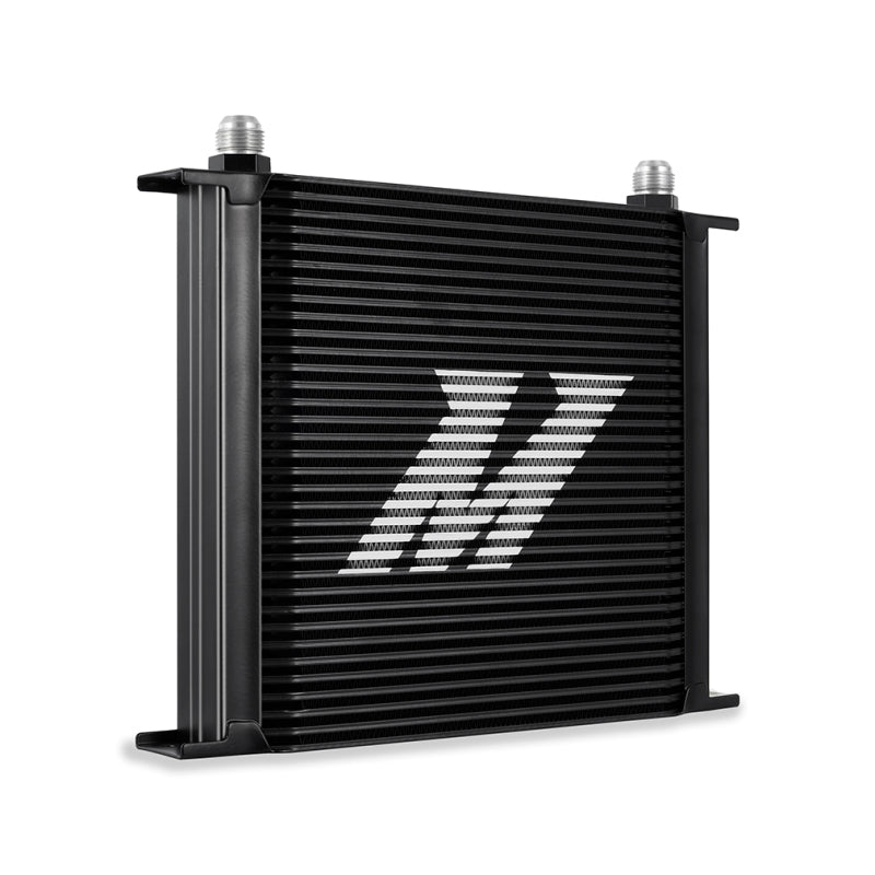 Mishimoto Universal Oil Cooler Kit 34-Row Black - High-Performance Engine Oil Cooling Solution