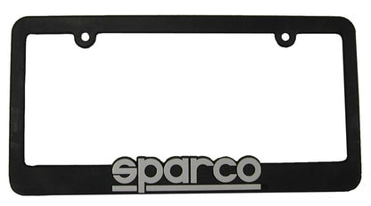 Sparco Plastic License Plate Frame SP099FRAME for Automotive Use