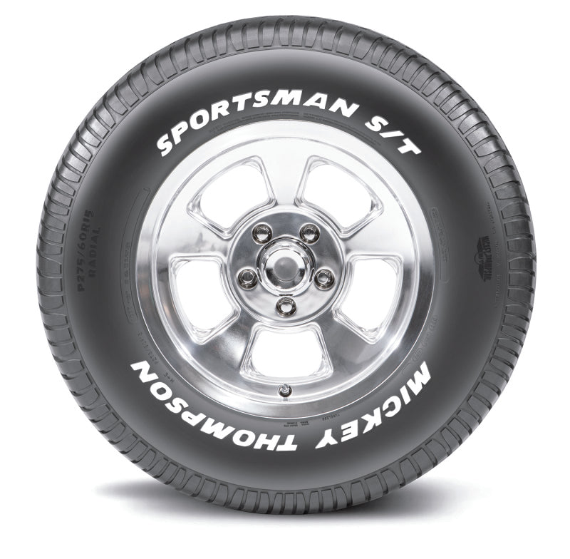 Mickey Thompson Sportsman S/T Radial Tire - P215/70R15 97T with Raised White Letters