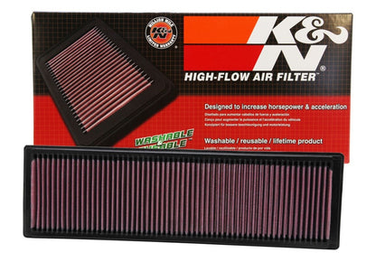 K&N Replacement High-Flow Air Filter for Volkswagen Jetta & Passat 2005-2013 - Model 33-2331