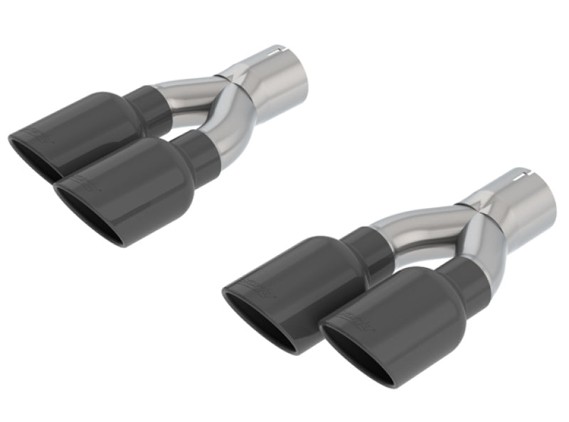 Borla 18+ Jeep Grand Cherokee Trackhawk 6.2L V8 Black Chrome 3-Inch Tip Kit (Fits BORLA Cat-Back Systems 140755 & 140756)
