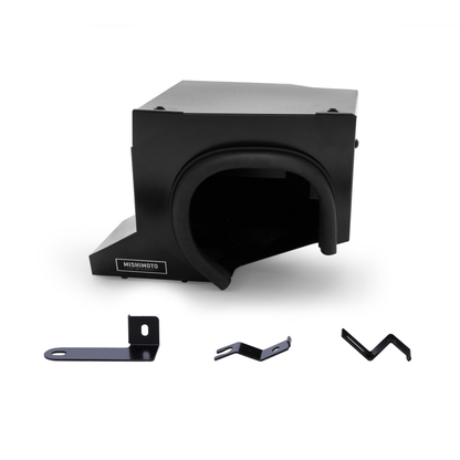 Mishimoto 2016-2018 Ford Focus RS 2.3L Performance Air Intake Kit - Wrinkle Nitrous Blue
