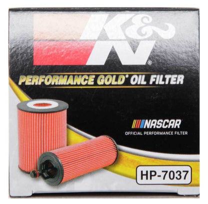 K&N Engineering HP-7037 Cartridge Oil Filter for Ford and Lincoln Vehicles