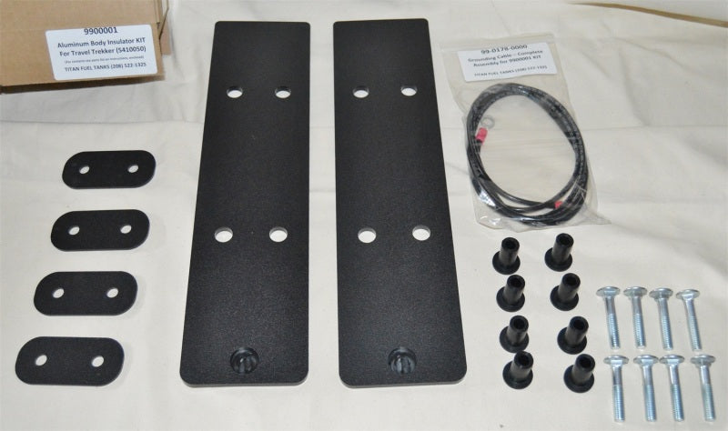 Titan Fuel Tanks 17-24 Universal Aluminum Body Insulator Kit for Use with PN5410050 Tanks