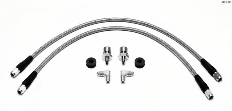 Wilwood Flexline Kit for 2010 Camaro Front - Part Number 220-11382
