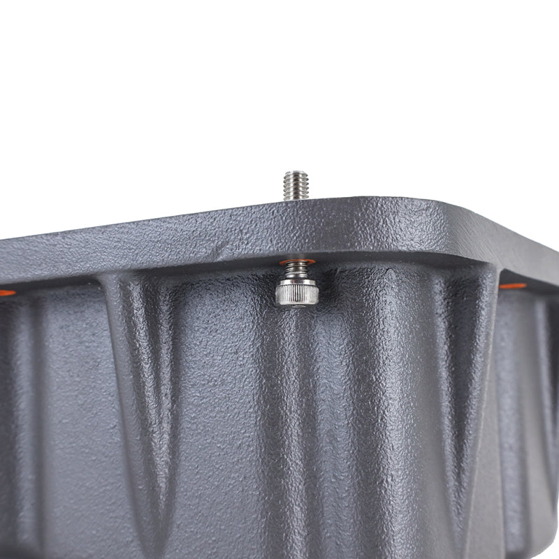 Mishimoto Aluminum Transmission Pan for Ford 6.7L Powerstroke (2011-2019) – Cast Aluminum, Gunmetal Gray