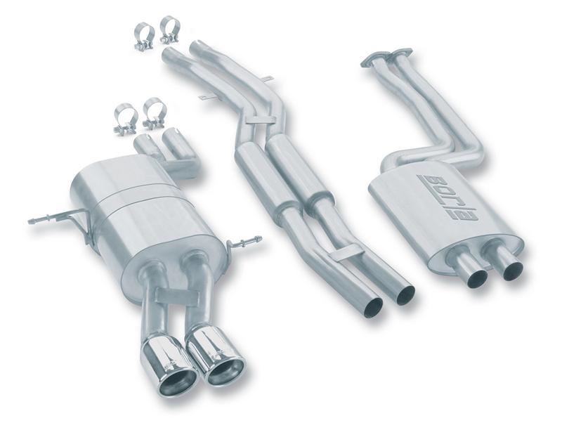 Borla S-Type Cat-Back Exhaust System for 1999-2006 BMW E46 325i/330i