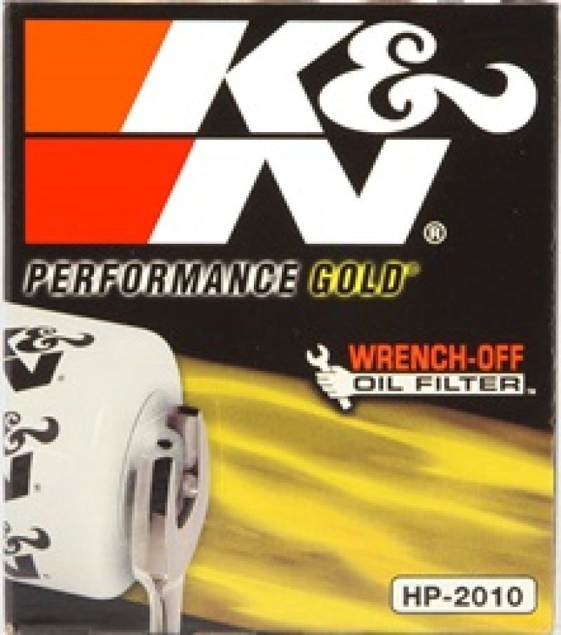 K&N Engineering HP-2010 Premium Oil Filter for Land Rover and Mercury Vehicles