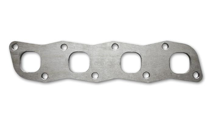 Vibrant T304 Stainless Steel Exhaust Manifold Flange for Nissan KA24 - 3/8 inch Thick