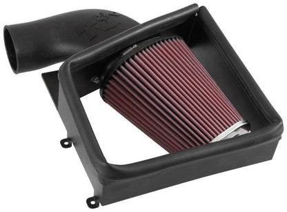 K&N Engineering 63-1132 AirCharger Performance Cold Air Intake for BMW 535i (2011-2016) with High-Flow Filter and Heat Shield