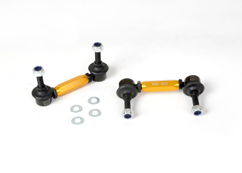 Whiteline KLC141 Adjustable Rear Sway Bar Link Kit for Volkswagen and Nissan Vehicles