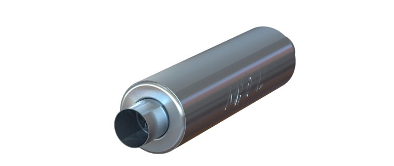 MBRP Universal 3-inch Inlet/Outlet Aluminum Single Chambered Performance Muffler (Part No. GP122106)