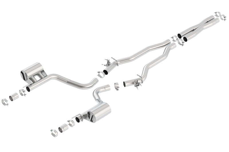 Borla ATAK Cat-Back Exhaust System for Dodge Challenger SRT Hellcat 6.2L V8 (2015-2023) with Valve Simulators