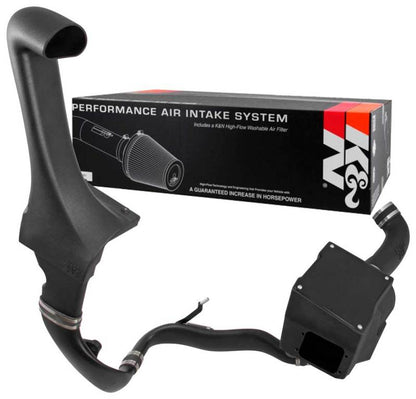 K&N Engineering 57-1573 Jeep Wrangler 3.6L V6 Performance Intake Kit with Snorkel