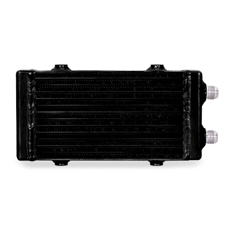 Mishimoto Universal Small Bar and Plate Dual Pass Black Oil Cooler for Ford Mustang