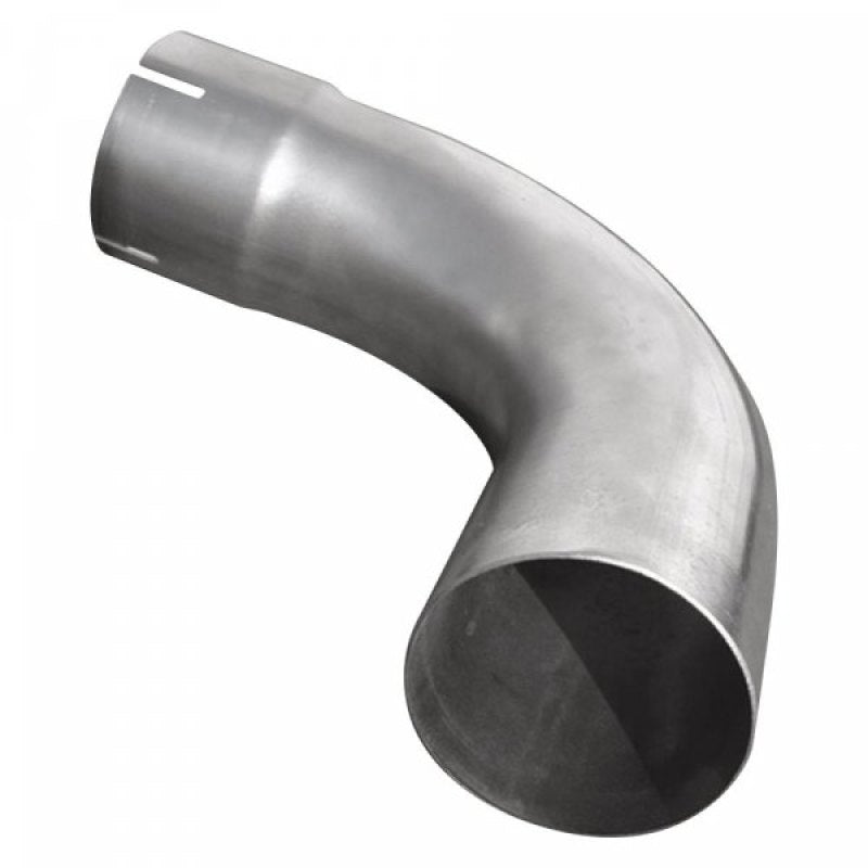 Diamond Eye Performance 4-inch Stainless Steel 90-Degree Exhaust Elbow for Diesel Applications