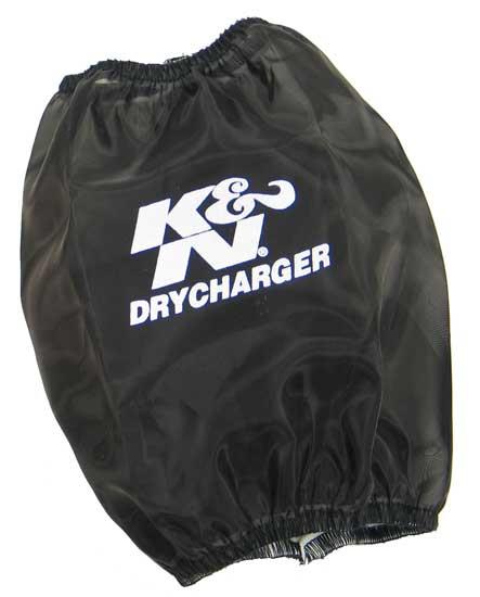 K&N Engineering Black Drycharger Round Tapered Air Filter Wrap Part RC-4630DK