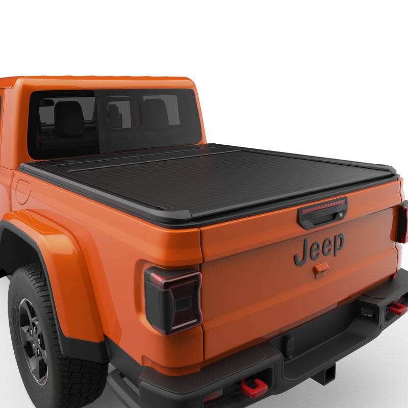 EGR RollTrac Electric Tonneau Cover for Jeep Gladiator 2020-2023 – Motorized Retractable Bed Cover with Integrated Locking and All-Weather Protection