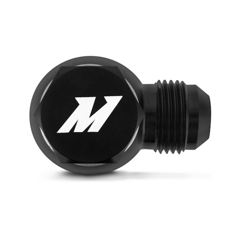 Mishimoto M20 x -10AN Black Banjo Fitting with Bolt - Universal Automotive Fitting for Fluid Systems