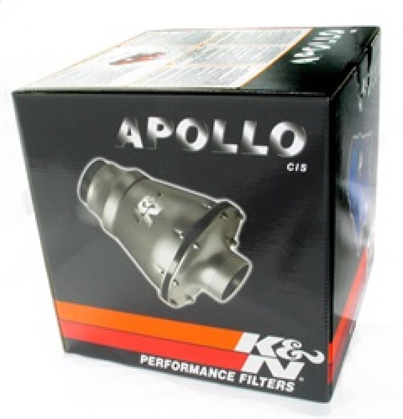 K&N Engineering Apollo RC-5052AB Universal Black Cold Air Intake System for Improved Engine Performance