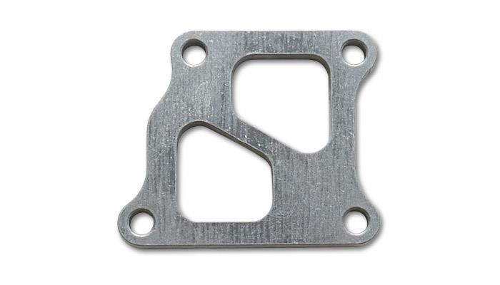 Vibrant Mitsubishi EVO 789 and X Turbo Inlet Flange - 1/2 Inch Thick Mild Steel, Drilled Holes